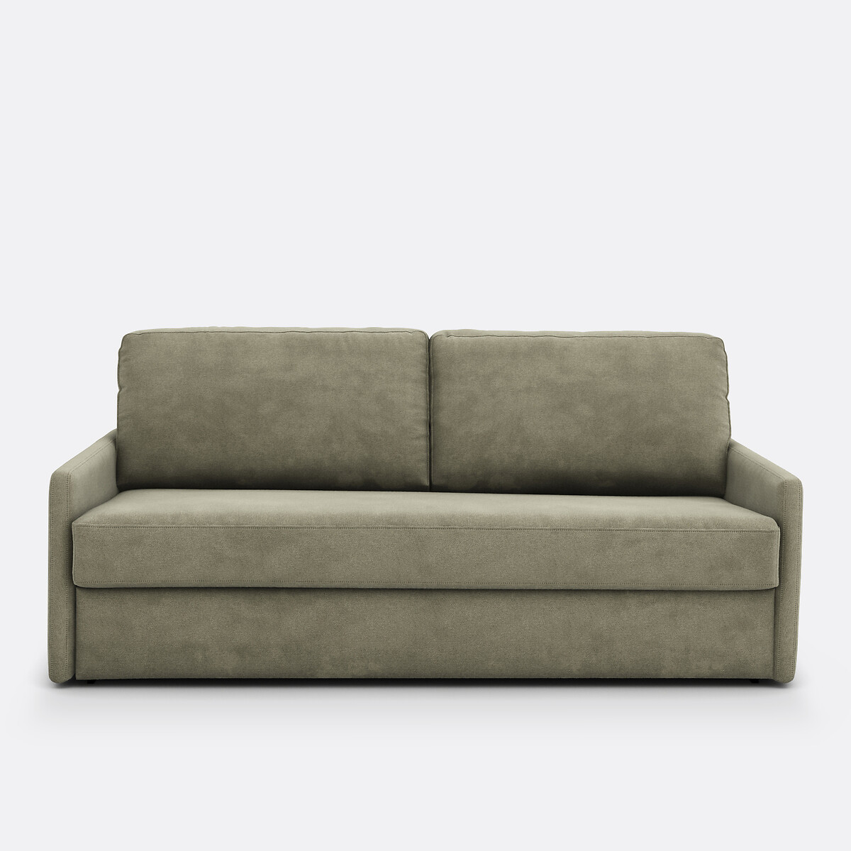 LA REDOUTE INTERIORS<br>Sofá-cama, tecido texturizado, espuma Marta
