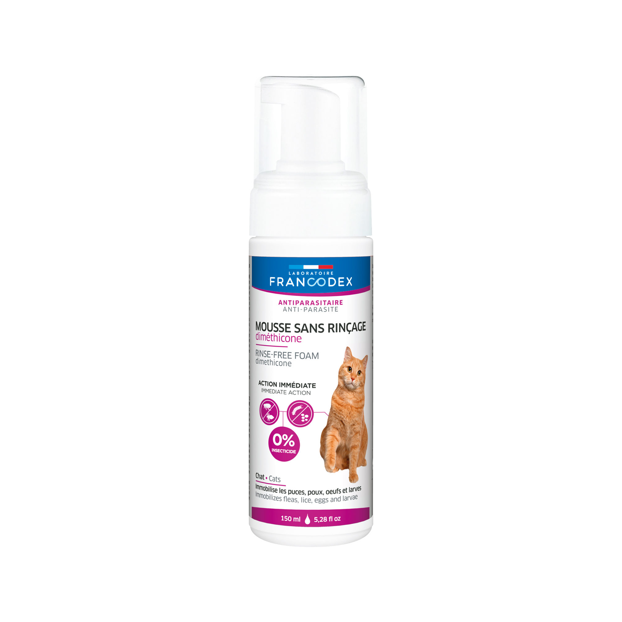 Francodex Dimethicone Droogshampoo Kat