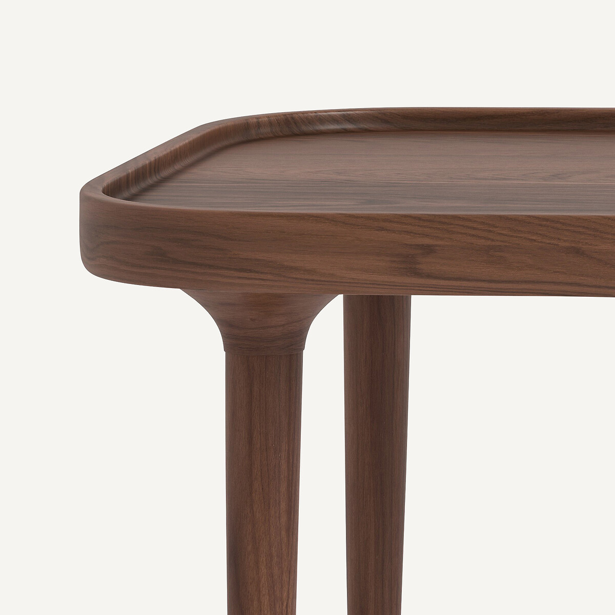 AM.PM<br>Mesa de centro em nogueira maciça, modelo pequeno Magosia