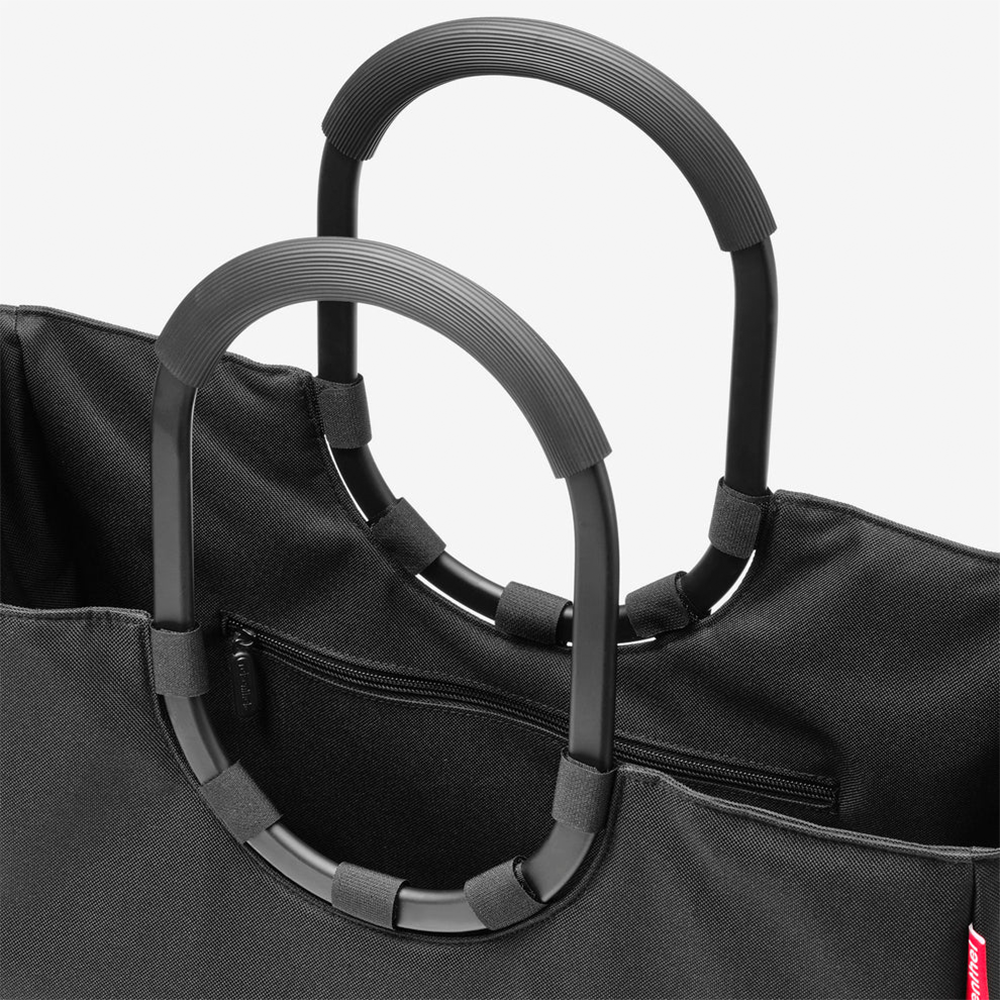 (25l) Loopshopper L Einkaufskorb Shopping Einkaufstasche (OR7040) - Black