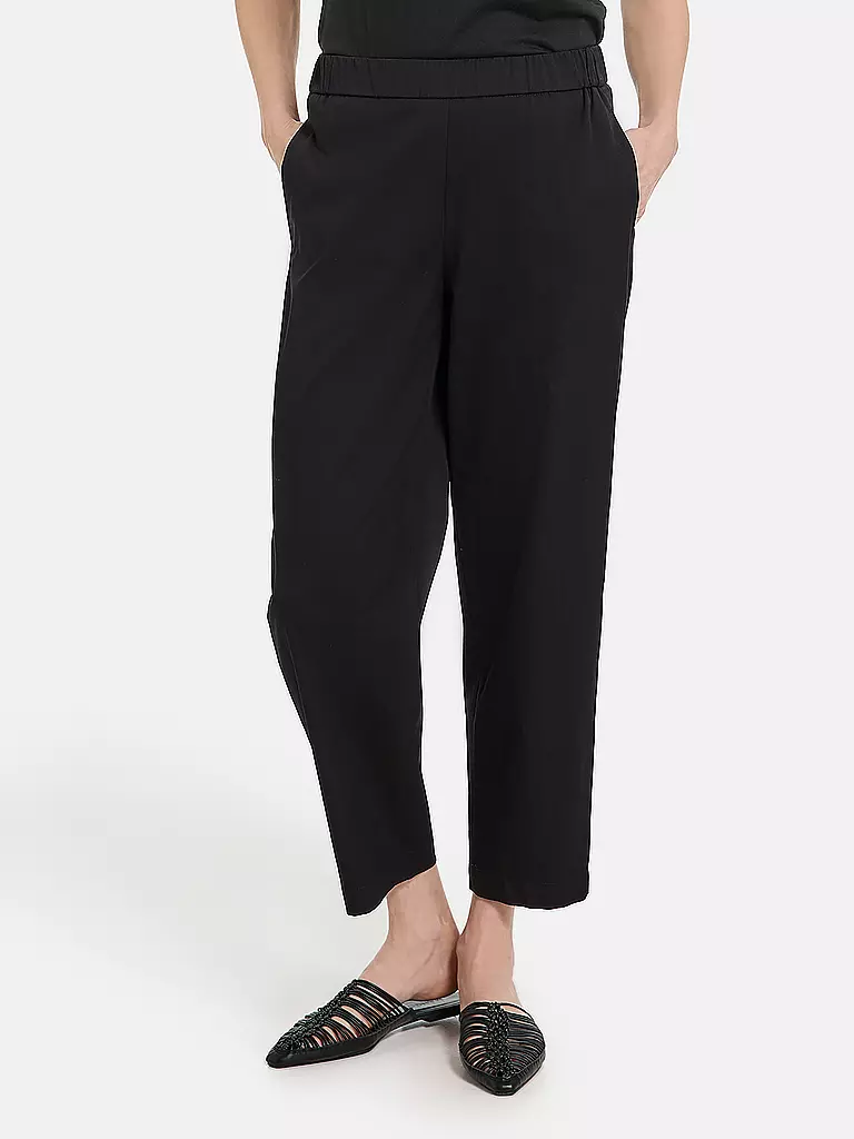 GERRY WEBER Businesshose schwarz