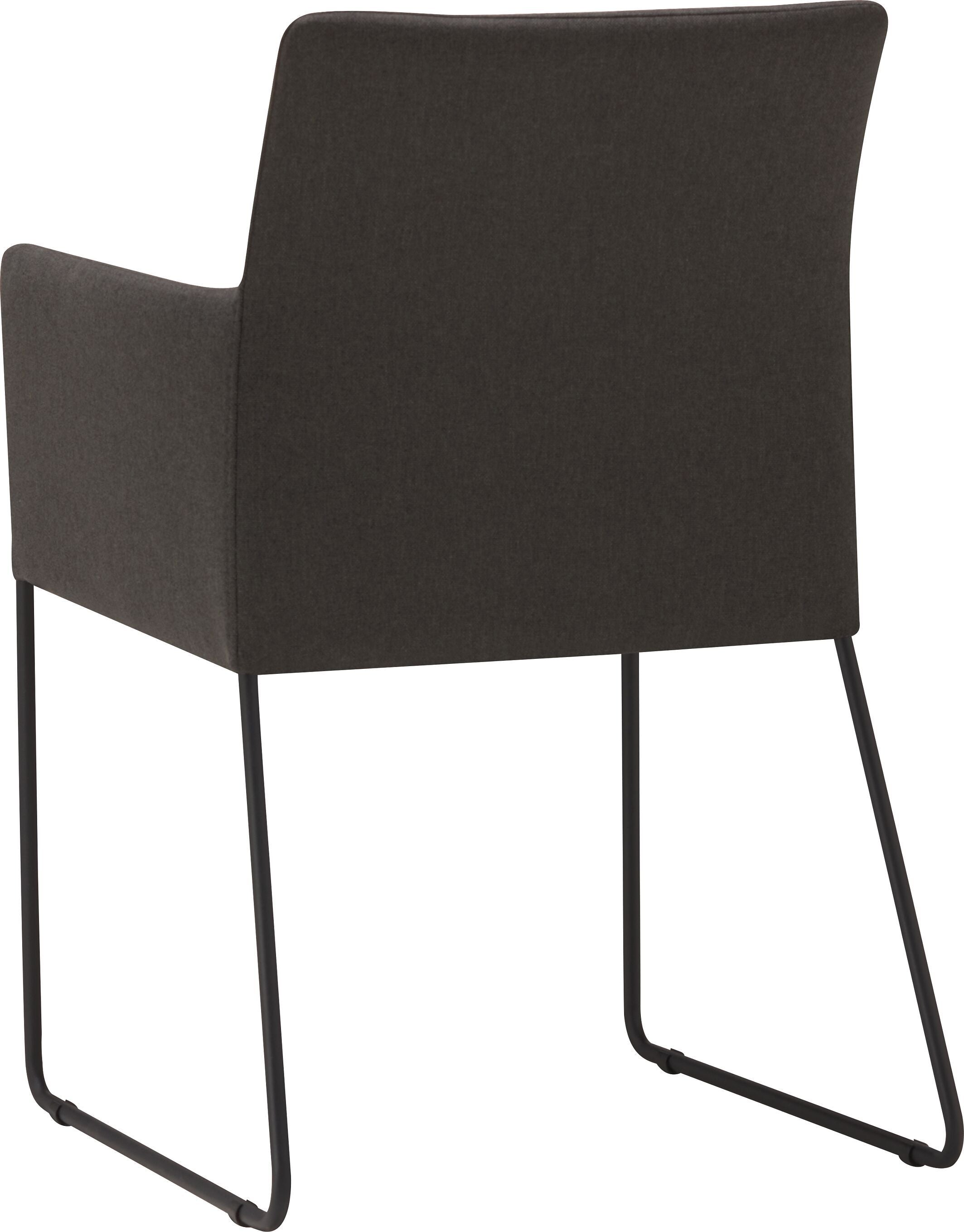 SIENA m.AL. Soil Anthracite/Kufen schwar - Anthrazit / B: 50.0 cm x T: 45.0 cm x H: 86.0 cm