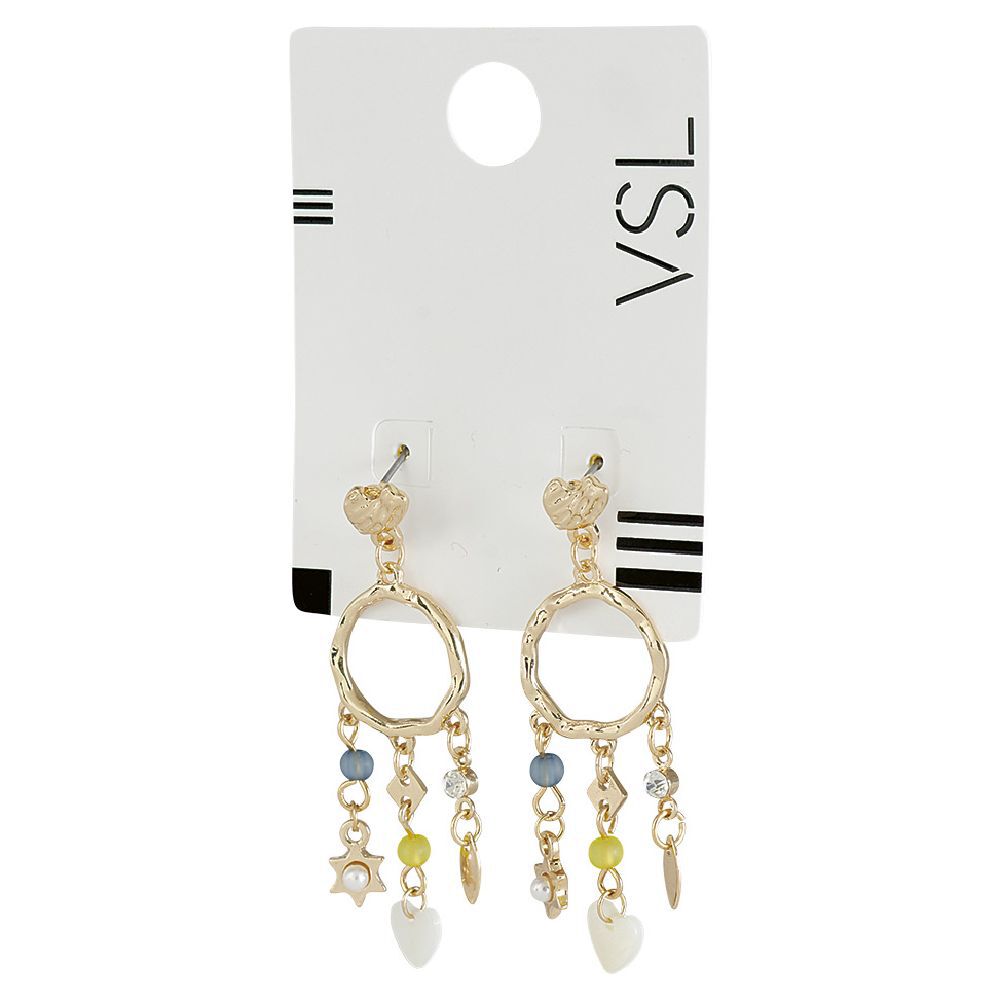 Paire de boucles d'oreilles pendantes