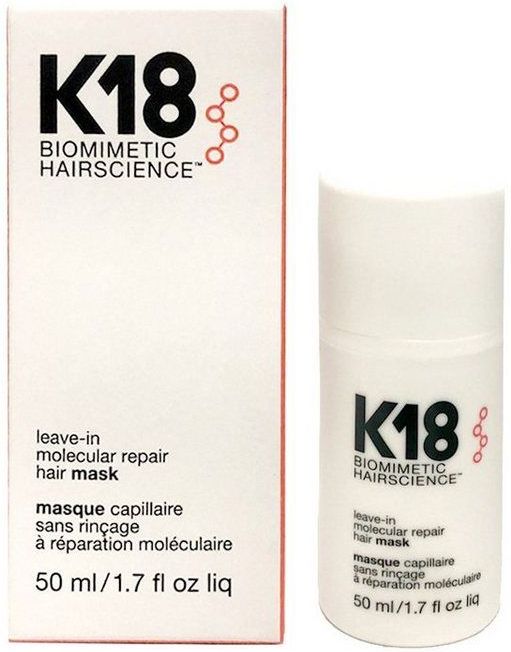 K18 Biomimetic Haarmasker 50 ml - Herstelt en Versterkt Alle Haartypes