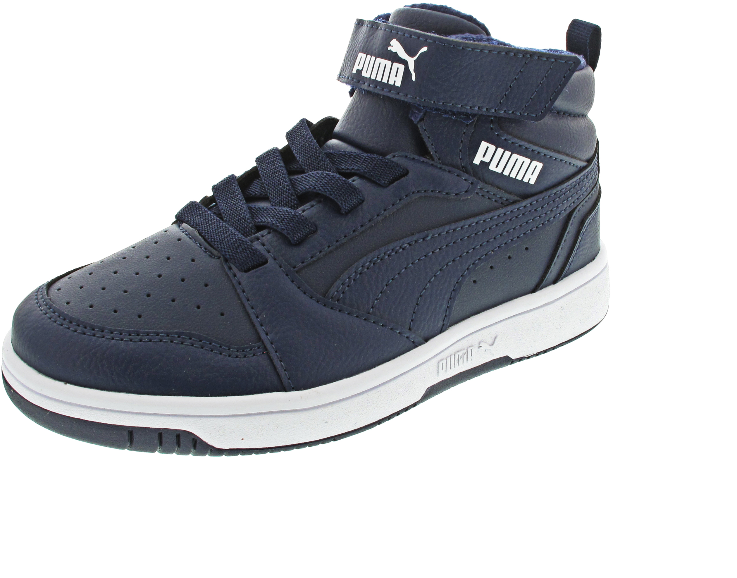 Puma Rebound V6 Mid WTR AC Sneaker blau