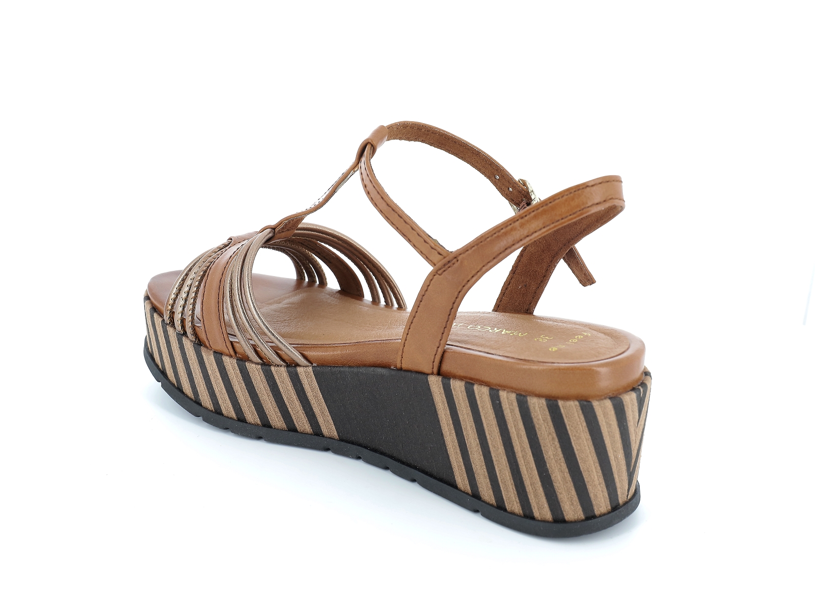 Marco tozzi-28506 Synthétique Multi-Marron