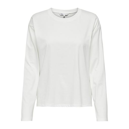 ONLY Laura Boxy T-shirt, Cloud Dancer, M