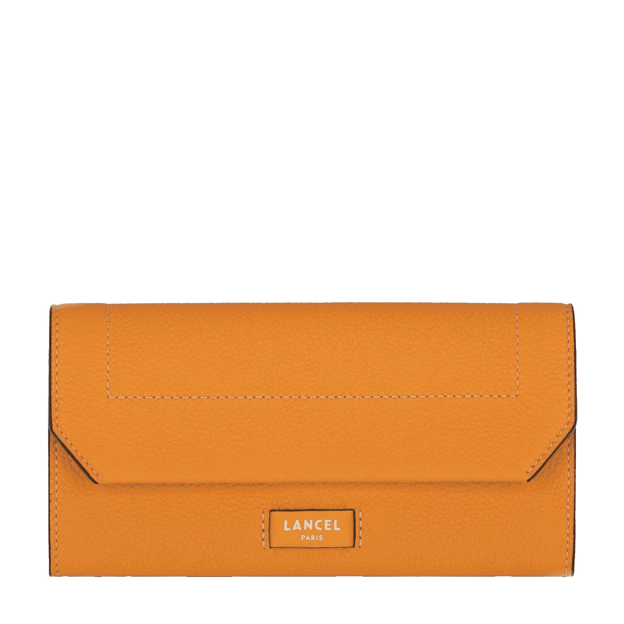 Portefeuille slim rabat Ninon de Lancel-Mandarine