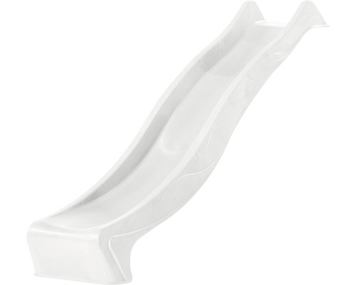 Glijbaan met wateraansluiting axi Sky230 228 x 49 cm kunststof wit golvend design