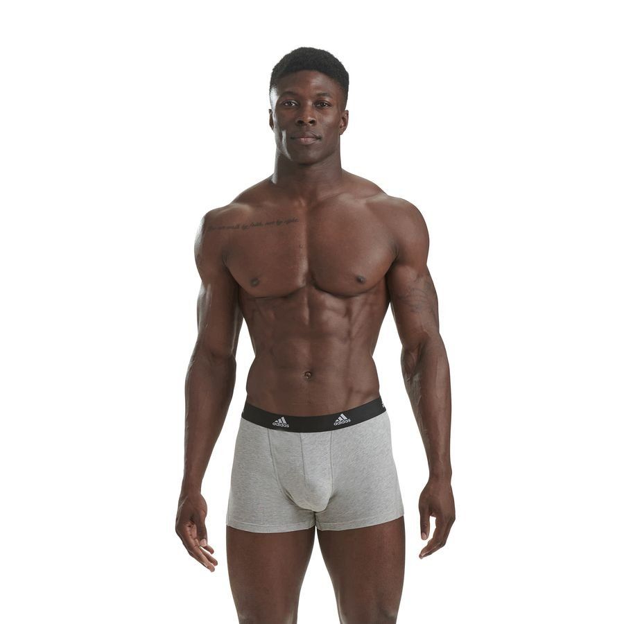 adidas Boxers Pack de 3 - Blanc/Noir/Gris