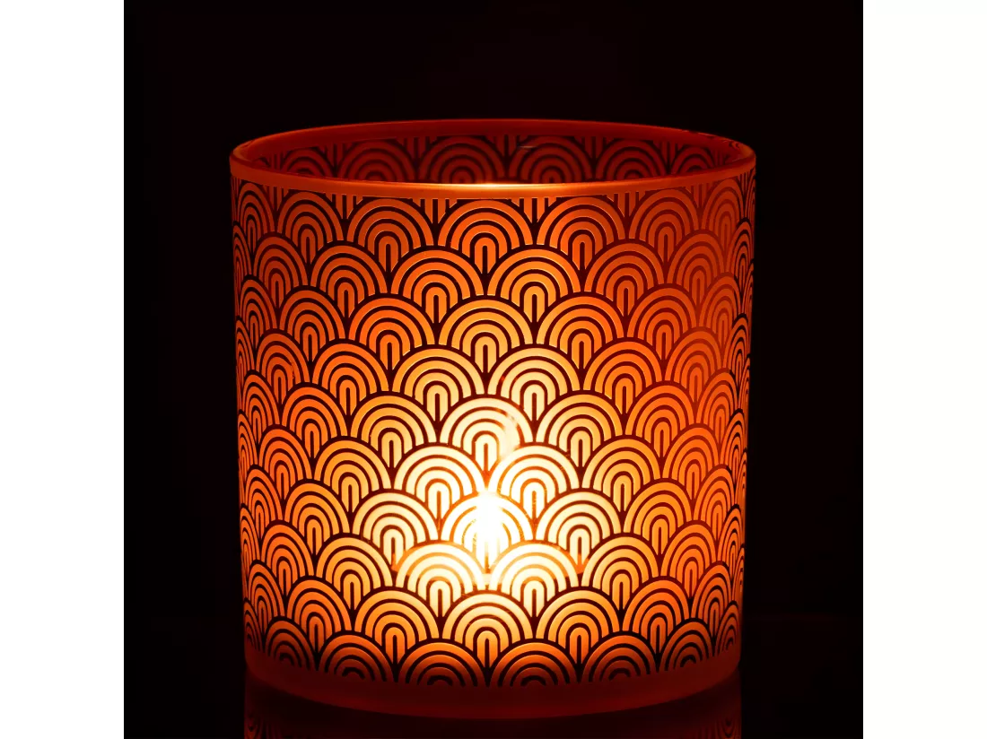 Photophore Déco en Verre 