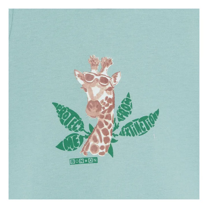Bonton T-Shirt Tuba Coton Bio | Turquoise