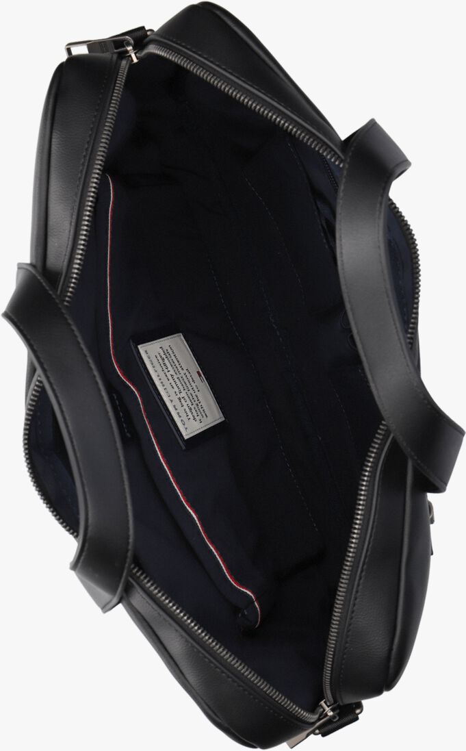 TOMMY HILFIGER zwarte tommy hilfiger laptoptas th corporate computer bag