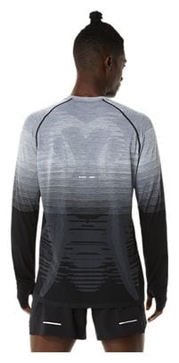Maillot manches longues Asicseamless Noir Gris