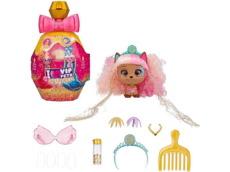 IMC Toys VIP Pets Celebripets Überraschungs-Hündchen mit Accessoires