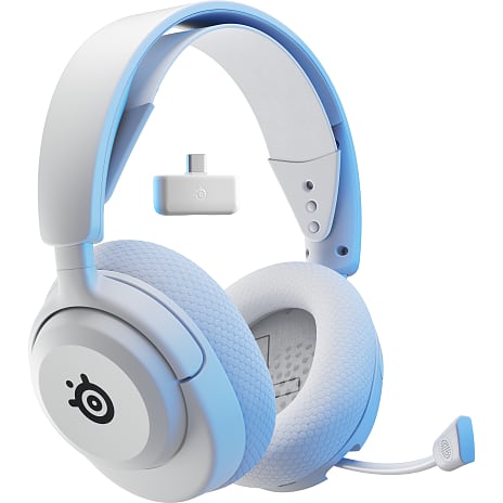 SteelSeries Arctis Nova 5 trådløse over-ear høretelefoner - hvid