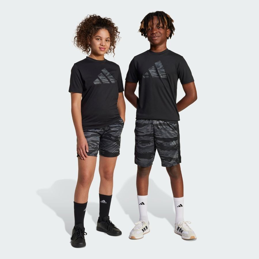 Adidas Train Essentials Camo Print Shorts Kids