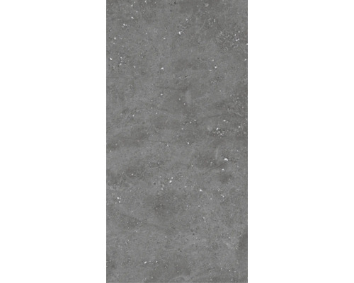 Porseleinen terrastegel Rock Graphite gerectificeerde rand 120 x 60 x 2 cm