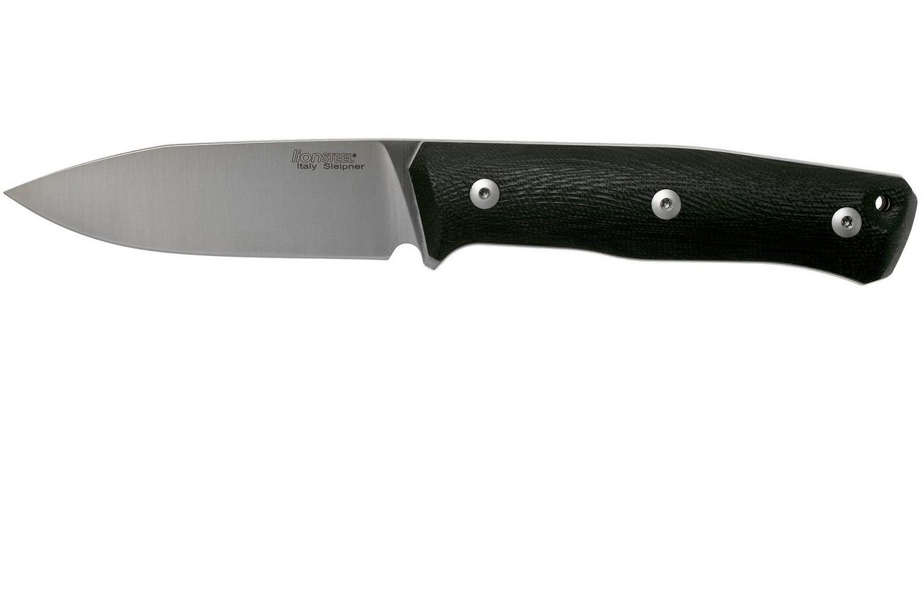 LionSteel B35 GBK Black G10 bushcraftmes