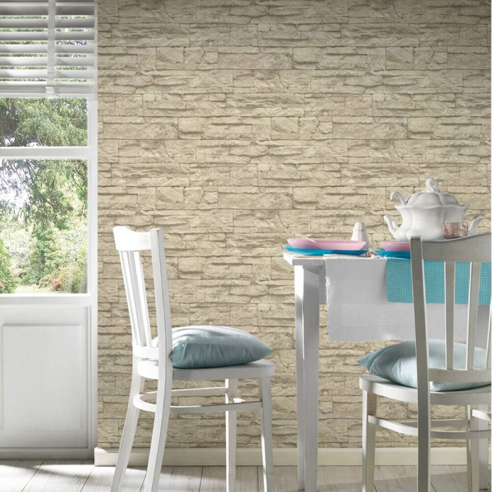 TAPET A.S CREATION BEST OF WOOD&STONE 2 BEIGE