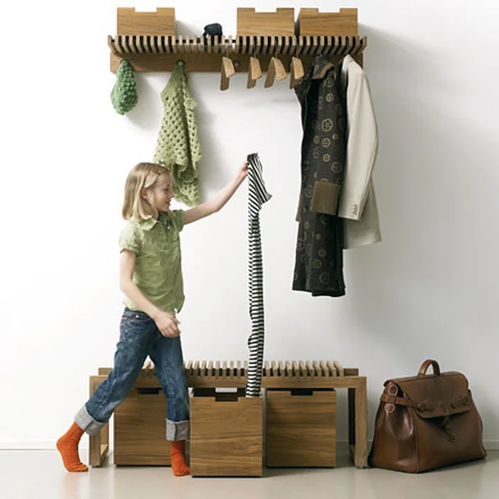 Fritz Hansen - Skagerak Cutter Garderobe, schwarz
