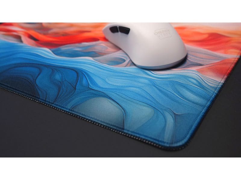 Cherry Gaming-Mausmatte XTRFY GP5 Amnis Blue Medium Gaming-Mauspad aus Stoff