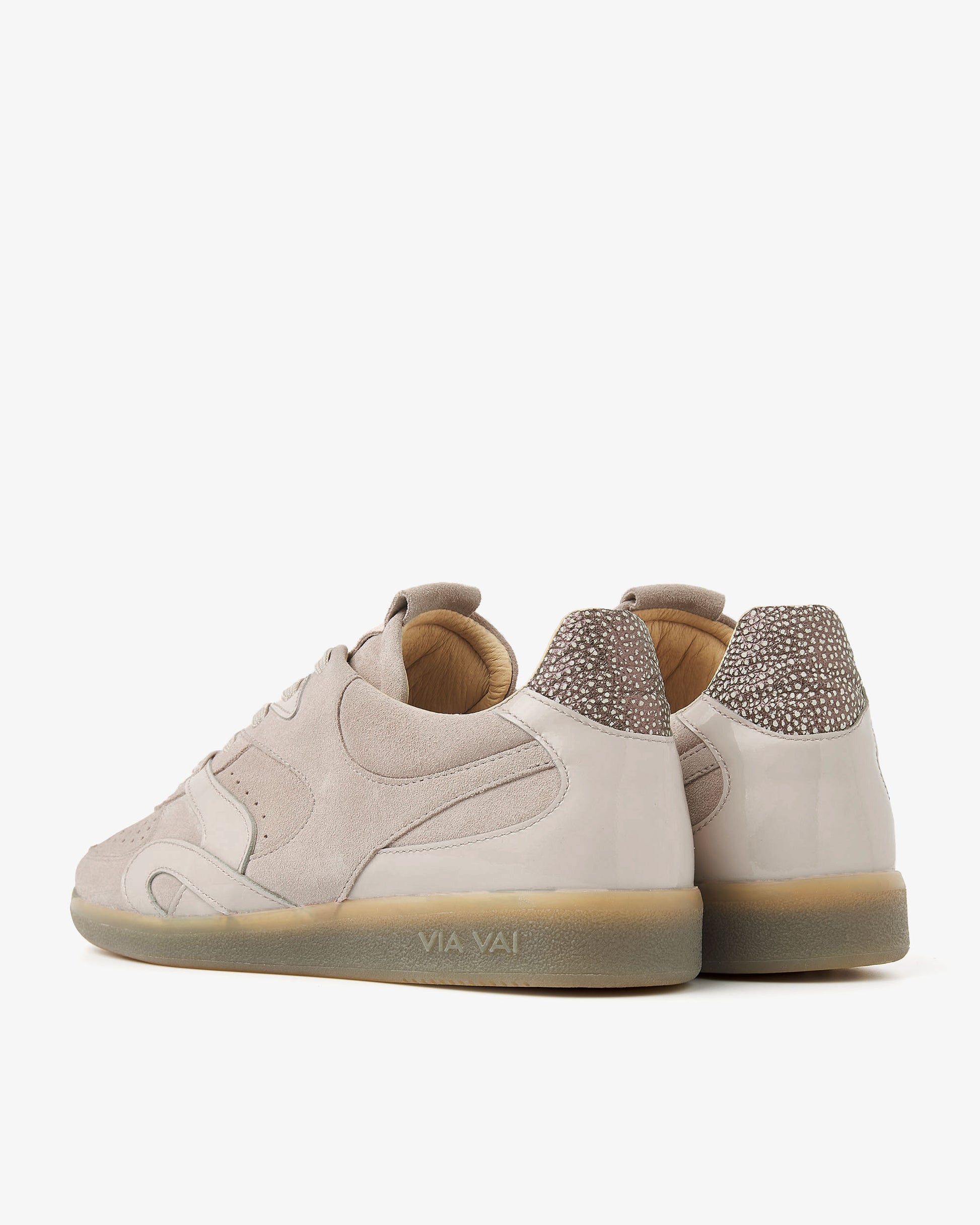 VIA VAI grijze dames sneakers Nilla Macy