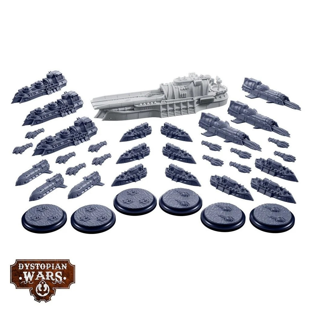 Dystopian Wars - Hachiman Battlefleet Set