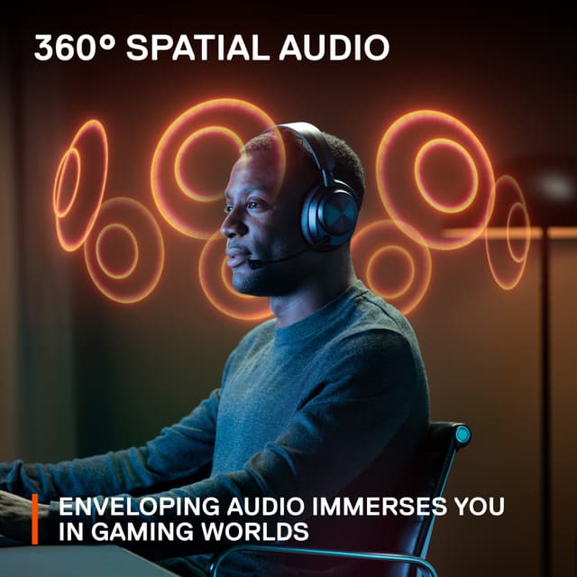 SteelSeries Arctis Nova Pro trådløst gaming headset (til PS5, sort)