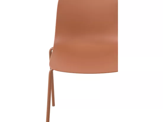 Chaise de conférence - Plastique - Terre cuite - Hardin