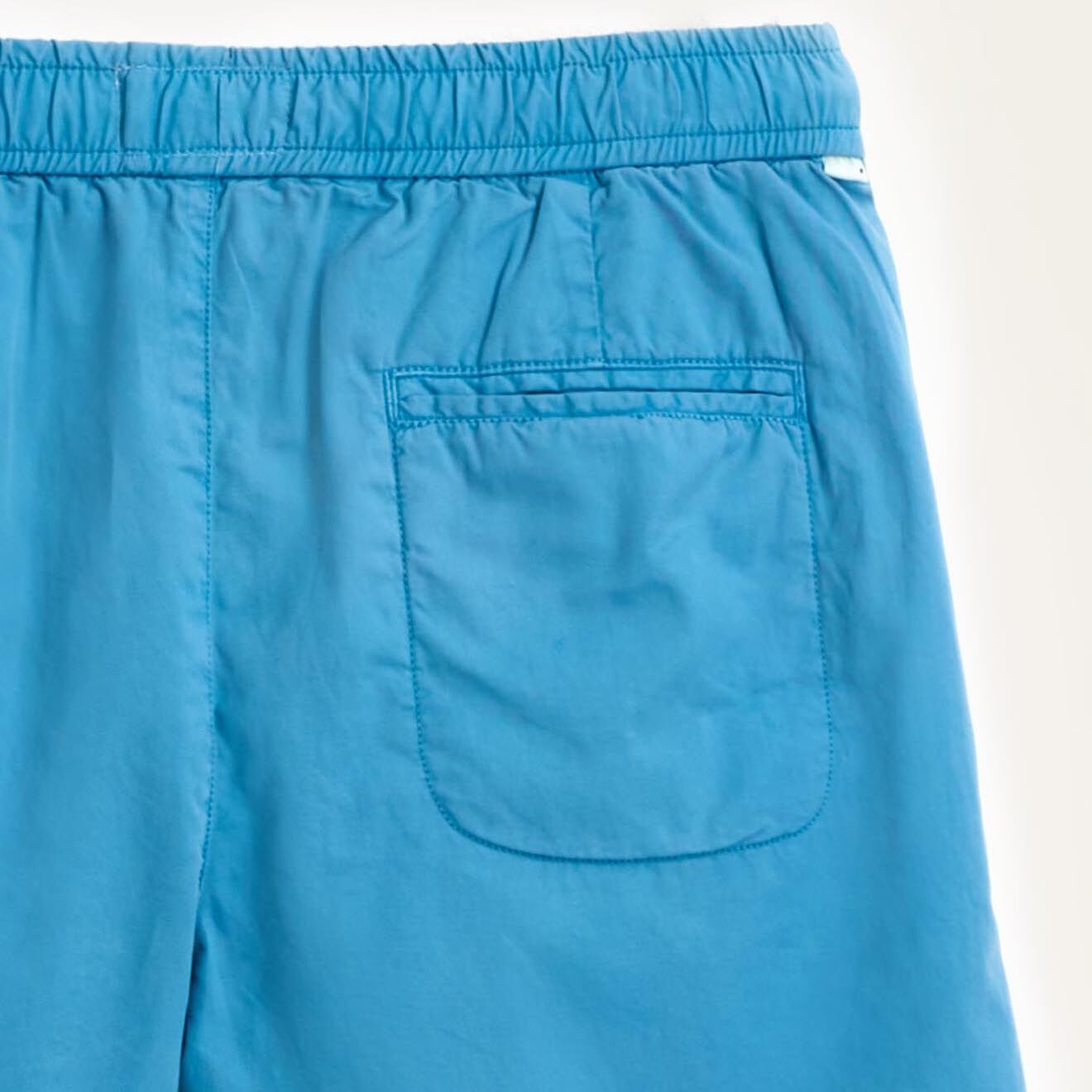 Bellerose Short Pawl en Coton bleu turquoise