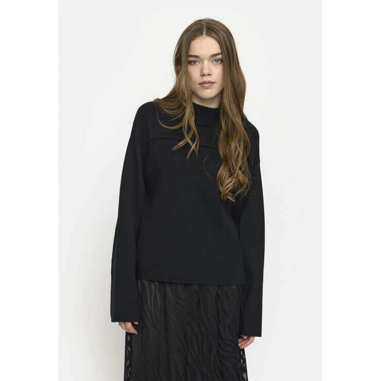 Soft Rebels SRHenrietta T-neck knit Black