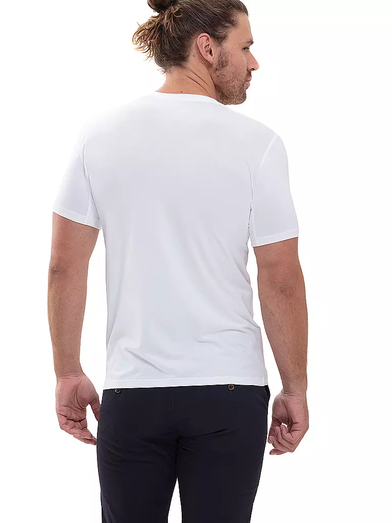 MEY Hybrid T-Shirt weiss