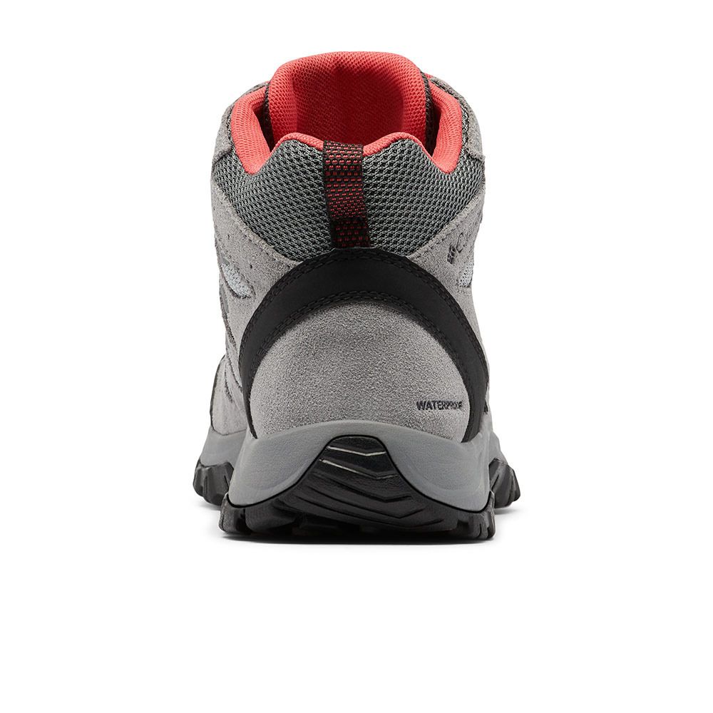 Columbia REDMOND III MID WATERPROOF - Chaussures de randonné Femme steam/red coral