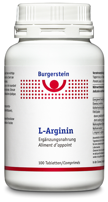 BURGERSTEIN L-Arginin Tabl 100 Stk