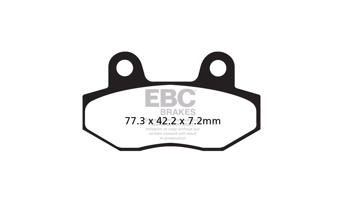 Bremseklodser for EBC, Sachs Mad Ass