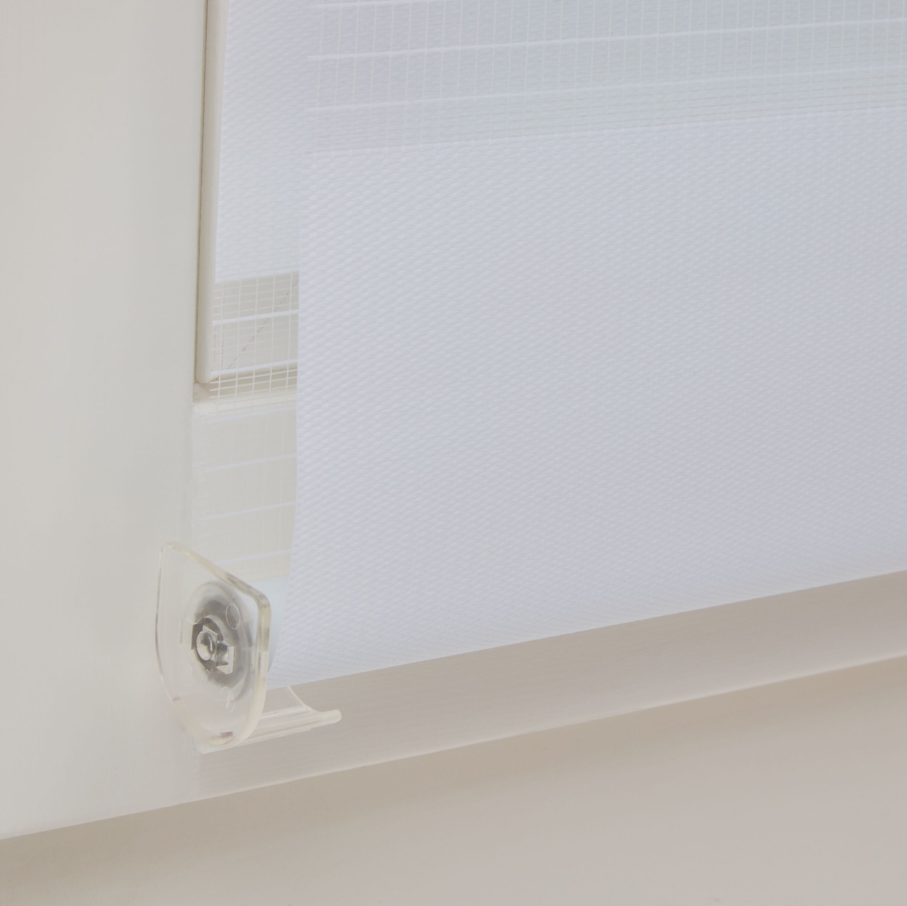 DOUBLE STRIPE Rollo - Weiss / B: 40.0 cm x H: 130.0 cm