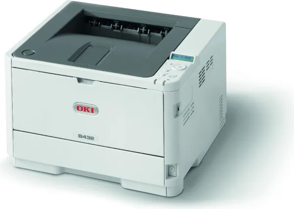 OKI B432dn - Printer - S/H - Duplex - LED - A4/Legal - 1200 x 1200 dpi - op til 40 spm - kapacitet: 350 ark - USB 2.0, Gigabit LAN