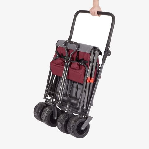 Bollerwagen mit Dach