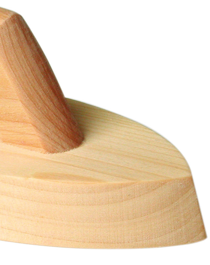 Holz-Bügeleisen aus Buchenholz
