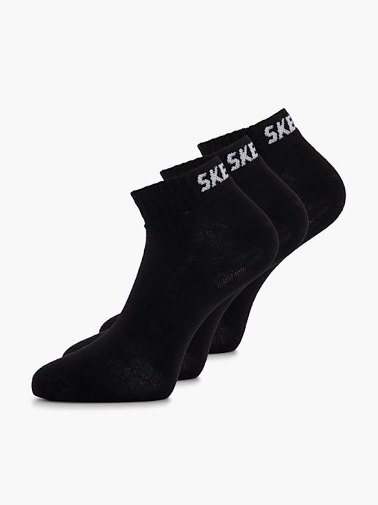 Skechers 3 Pack Socken Schwarz