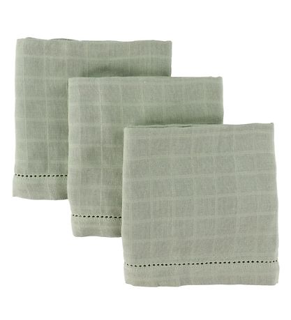 Pine Cone Spucktücher - 70x70 cm - 3er-Pack - Edith - Salvie