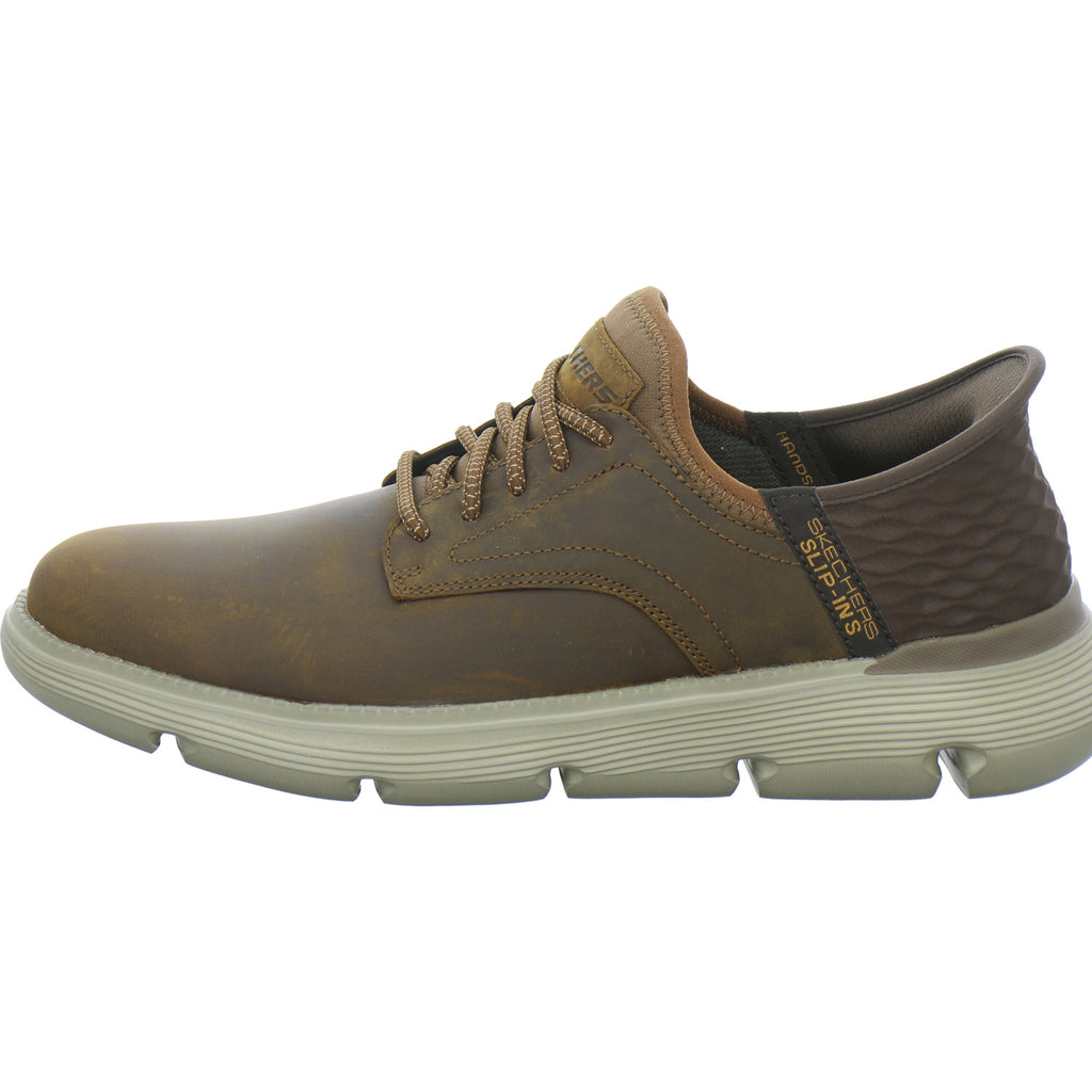Skechers Sneaker Herren Garza Slip Ins Mittelbraun