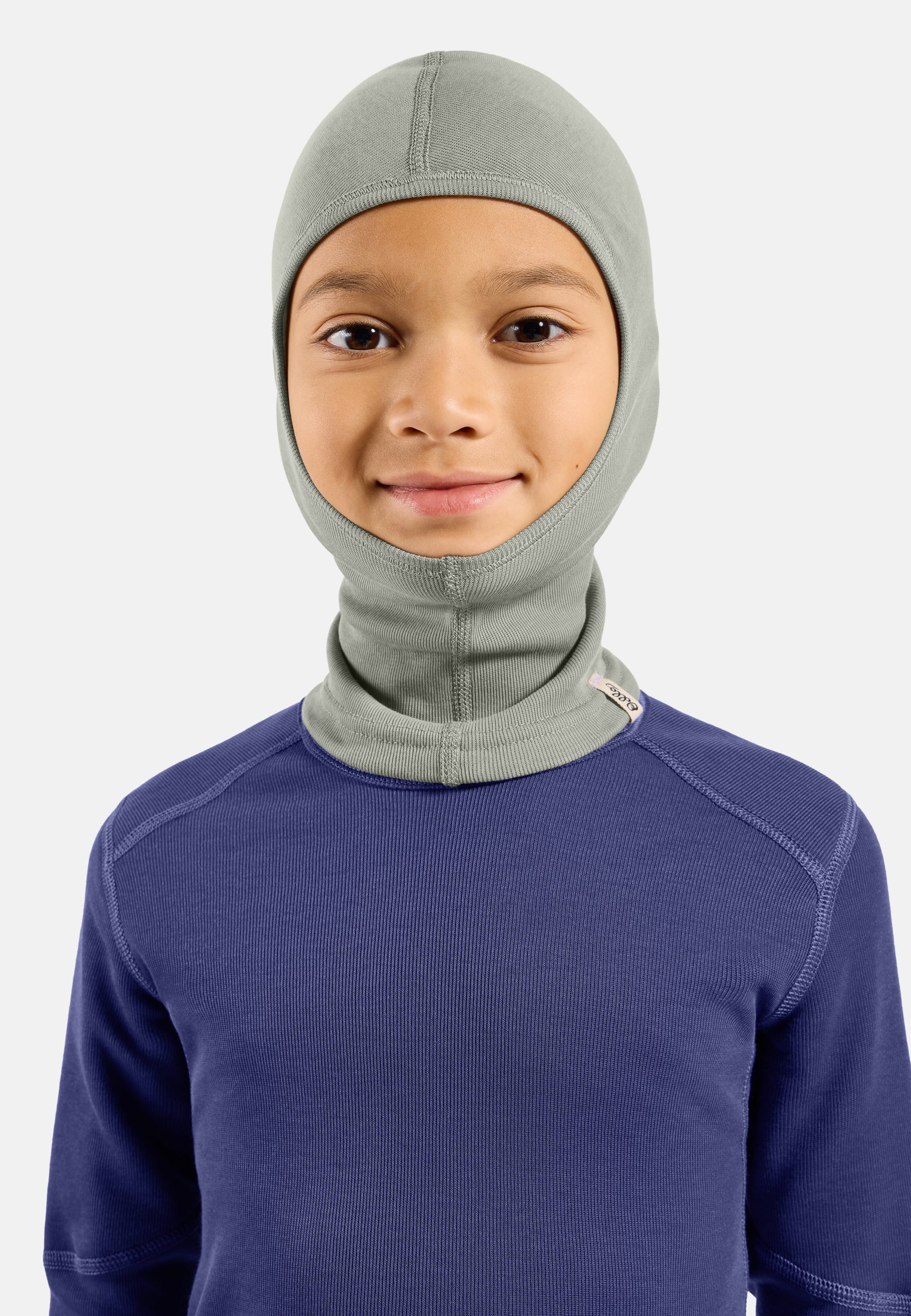 Active Warm Kids Sturmhaube in shadow