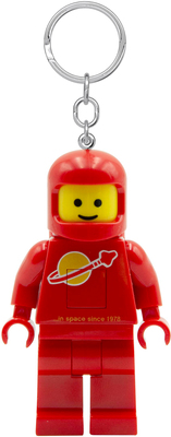 LEGO® Ikonisk Romfarer Nøkkelring med LED-lys, Rød