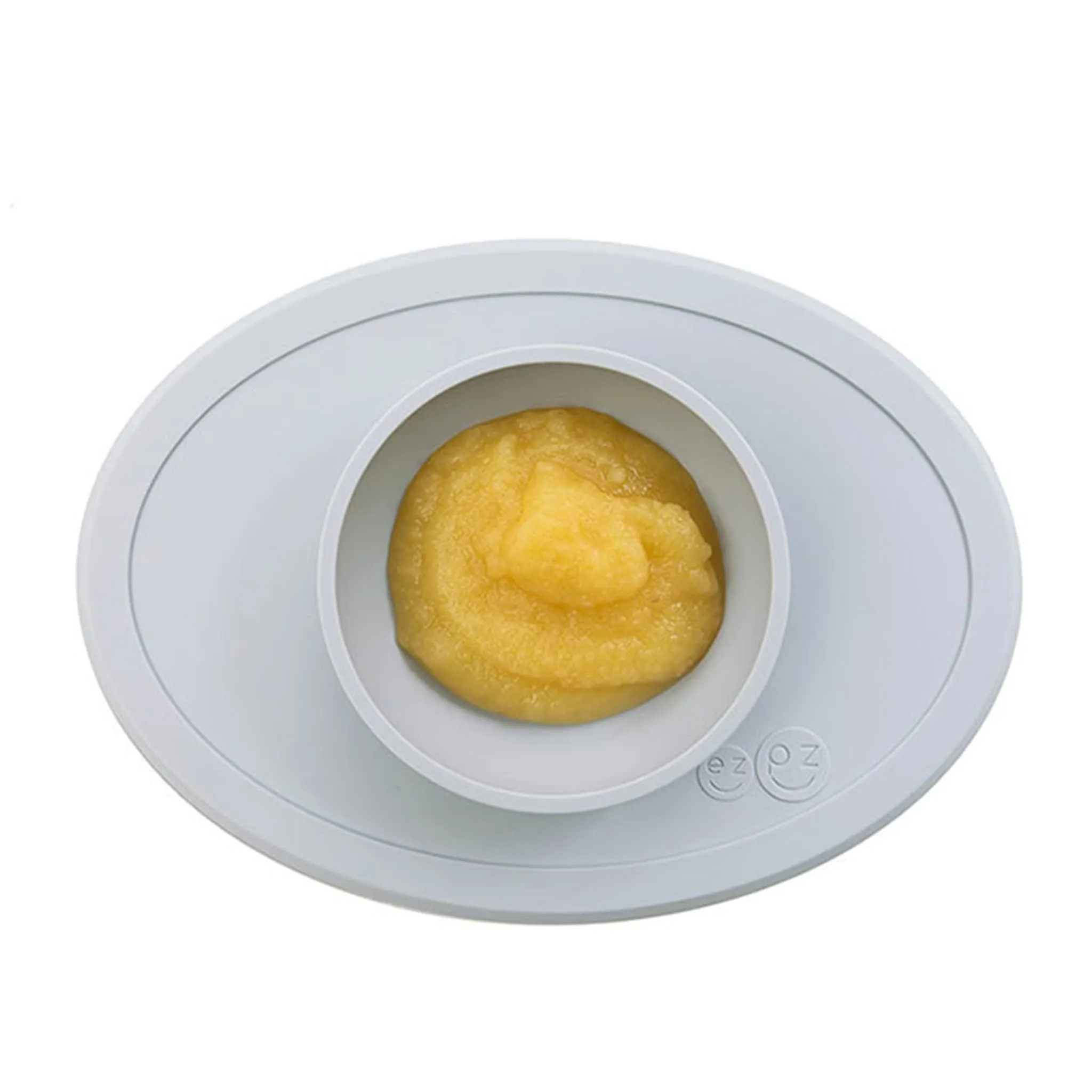 EZ PZ Fun Napperon Bol Antidérapant Tiny Bowl - Gris