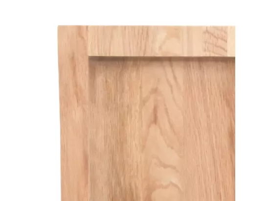 Comptoir de salle de bain marron 60x60x(2-6) cm bois traité