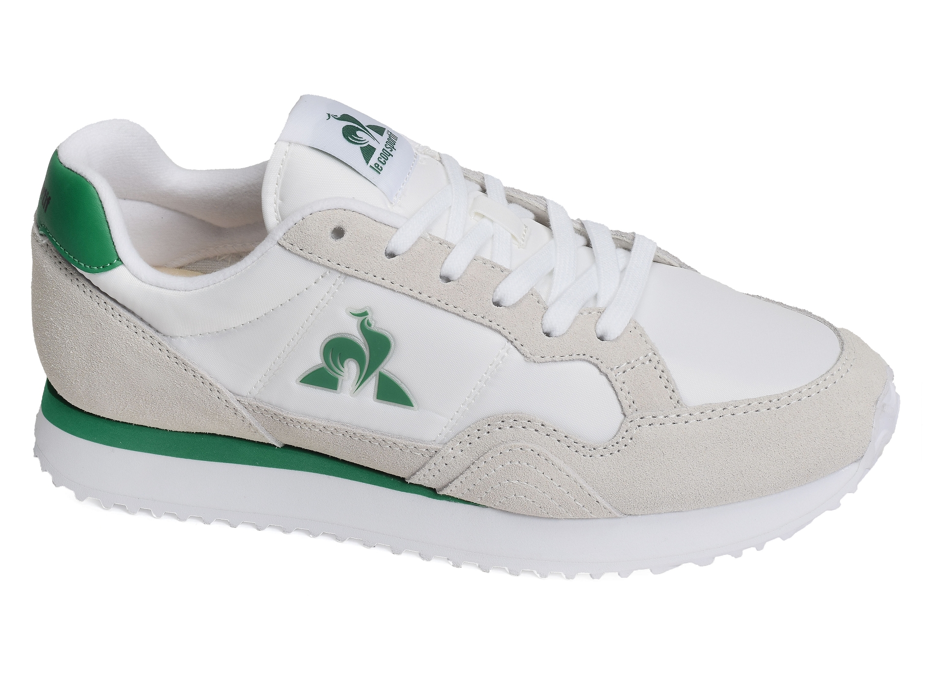 Jet star blanc vert