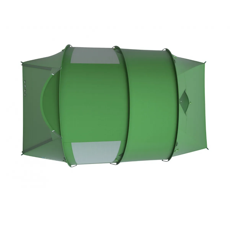 Husky baul 4 familietent - green