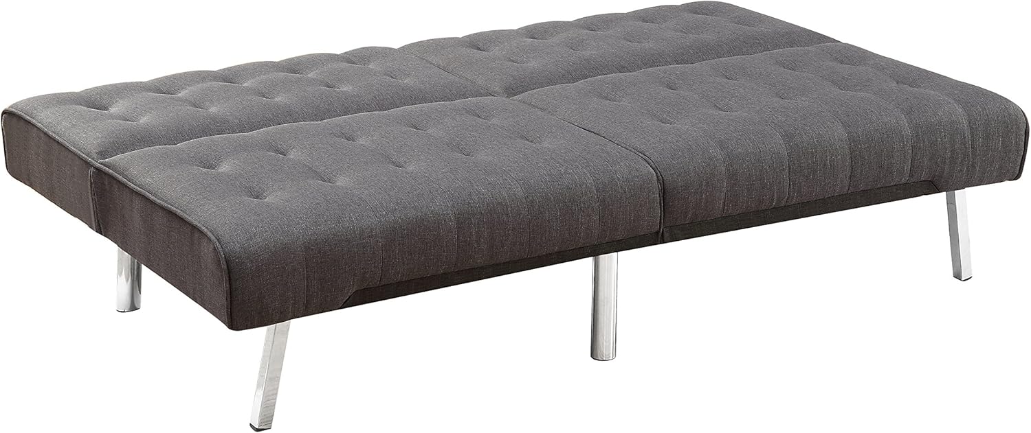 Atlantic Home Collection Schlafsofa, Stoff, Grau